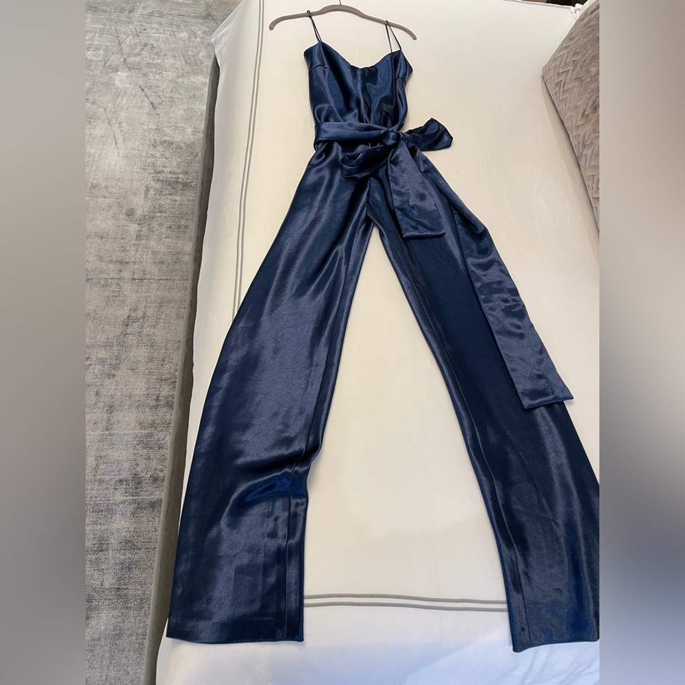 Galvan London silk pantsuit